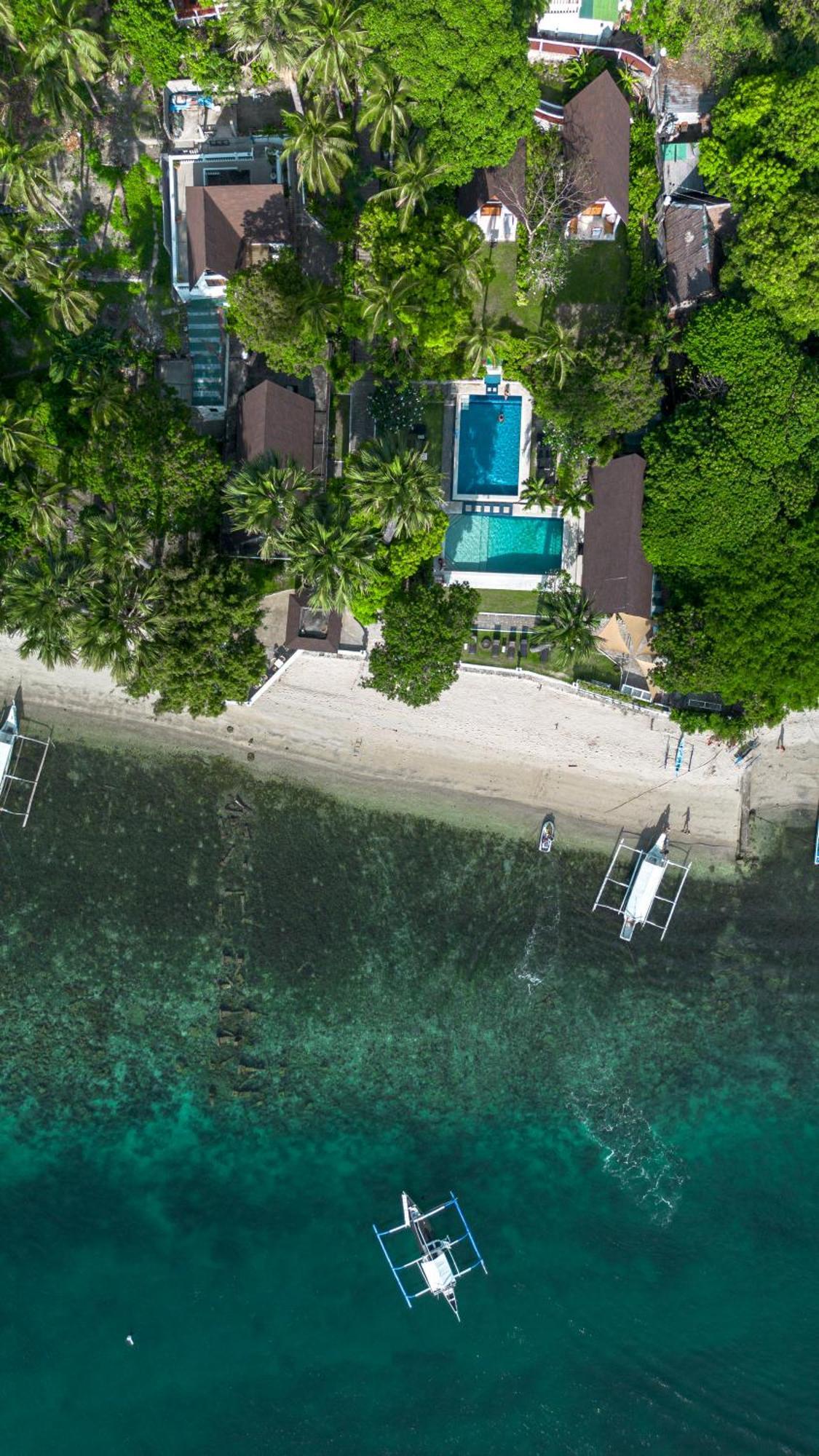 Casalay Boutique Villas & Dive Пуэрто-Галера Экстерьер фото